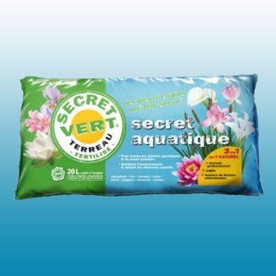 Terreau aquatique (SECRET AQUATIQUES) 20 litres