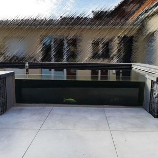 Cadre avec vitre double vitrage inclus ( non collé )