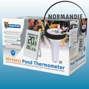 Thermomèmetre de bassin sans fil