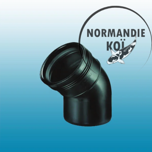 Coude 45° MF à lèvres