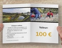 Chèque cadeau d'une valeur de 100€