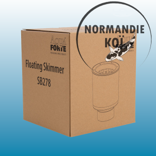 Skimmer flottant AquaForte SB278 200 mm – Ø110 mm