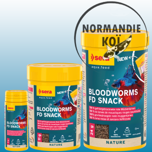 sera Bloodworms FD Snack