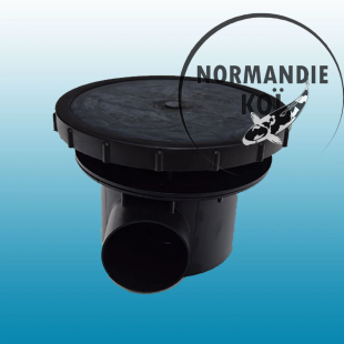 Bonde fond à air EPDM plate